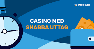 Casino Snabba Uttag En Guide Till Snabba Uttagsmetoder i Online Casinon